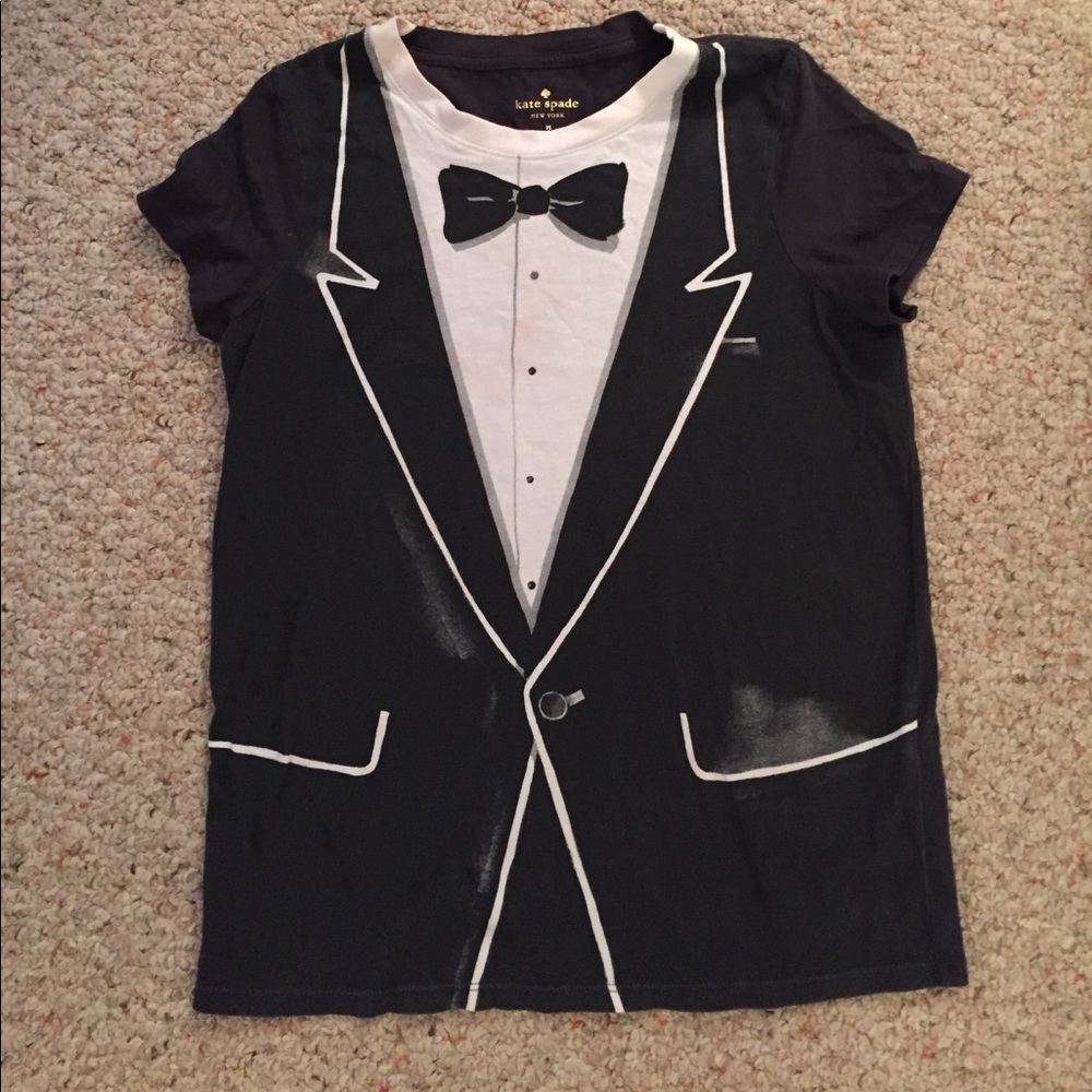 Kate spade tuxedo T-shirt